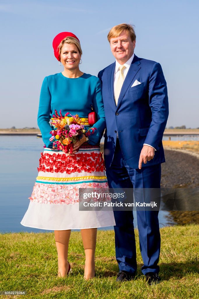 King Willem Alexander Of The Netherlands And Maxima Of The Netherlands Visit Zeeland