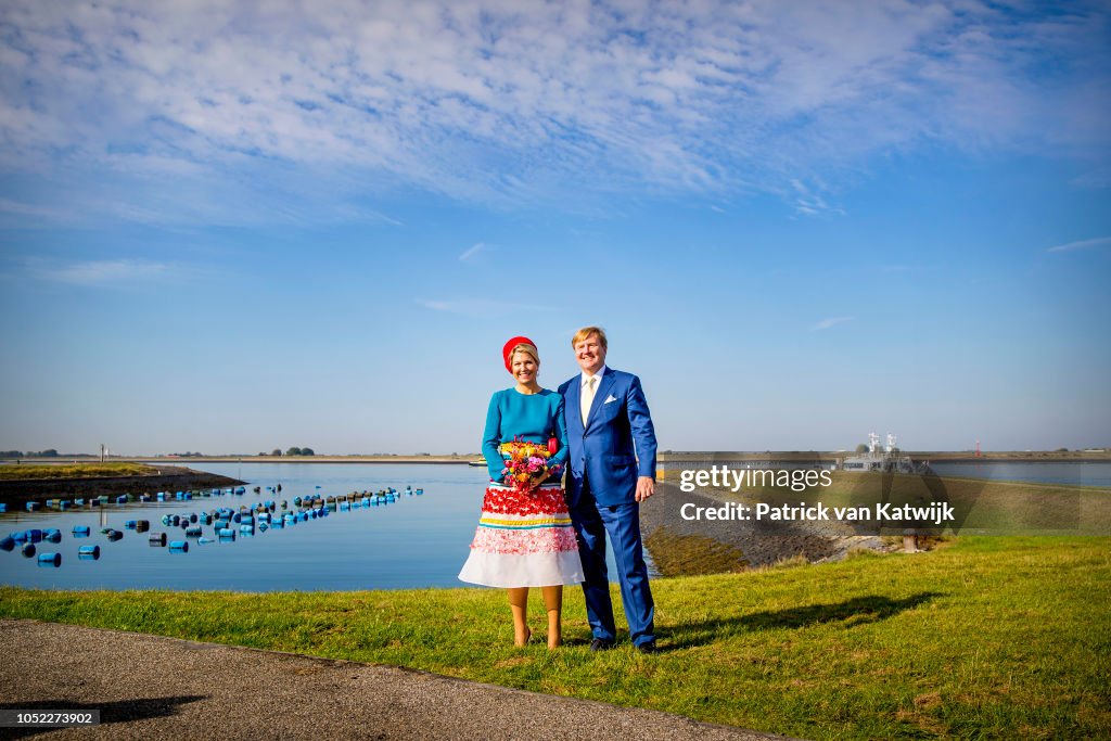 King Willem Alexander Of The Netherlands And Maxima Of The Netherlands Visit Zeeland