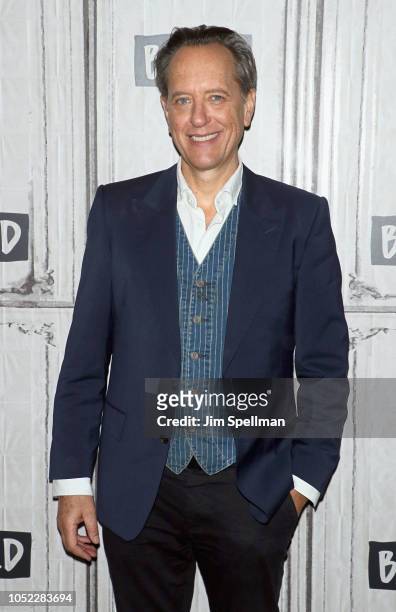 Actor Richard E. Grant attends the Build Series to discuss "Can You Ever Forgive Me?" at Build Studio on October 16, 2018 in New York City.