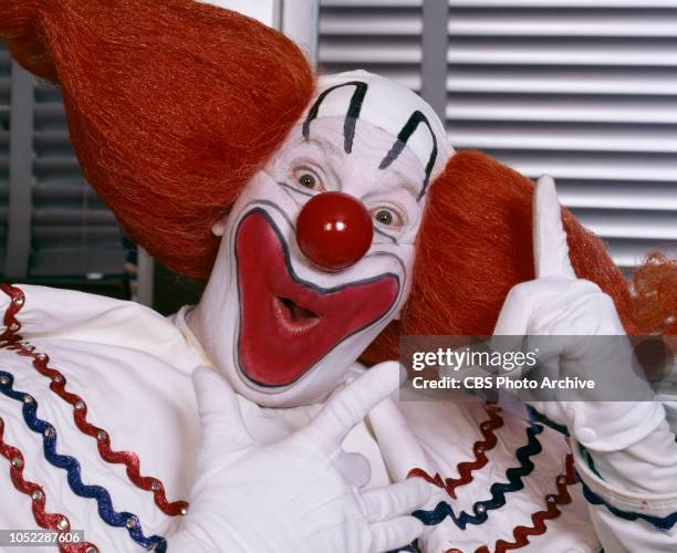 Bozo the Clown, an early television personality stars on "TV's All-Time Favorites," a CBS television special, features survey results from a...