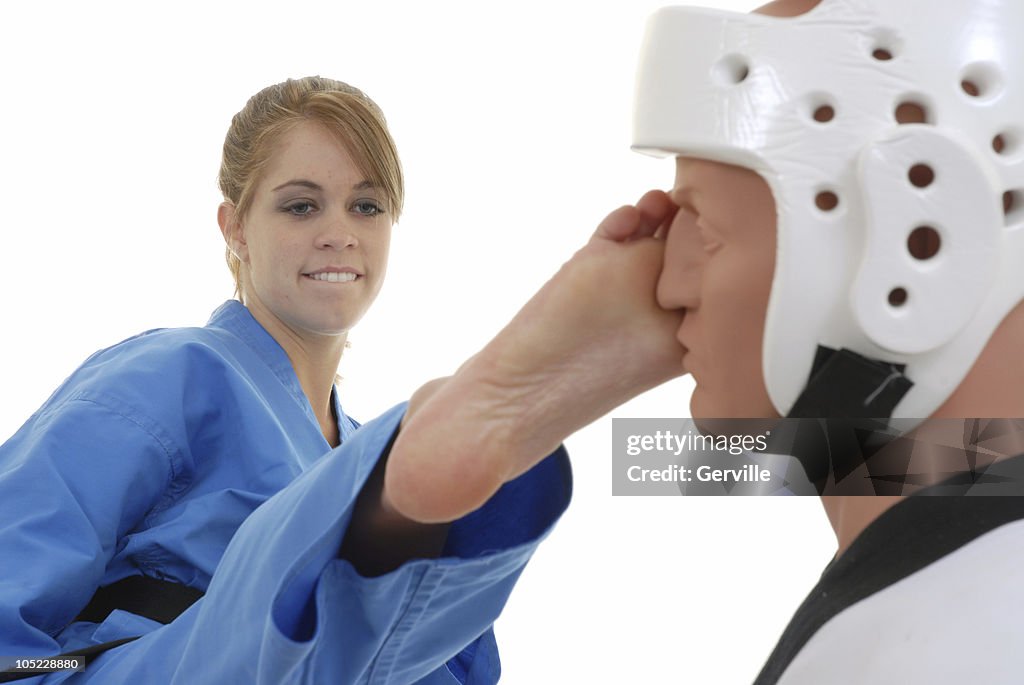 Kick To Face Kick To The Face High-Res Stock Photo - Getty Images