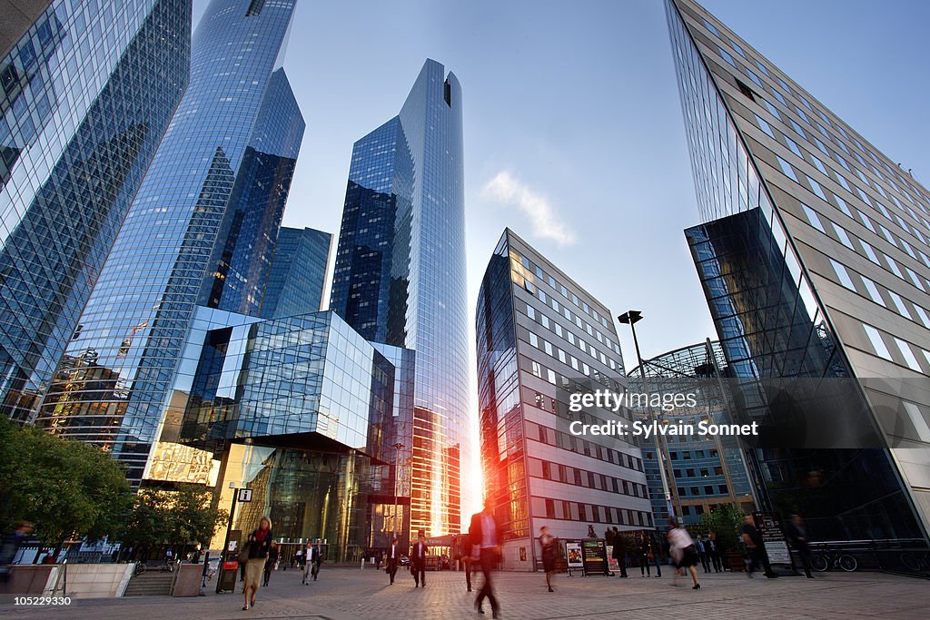 Financial District, La defense, Paris