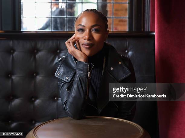 DeWanda Wise at Through Her Lens: The Tribeca Chanel Women's Filmmaker Program Luncheon at Locanda Verde on October 16, 2018 in New York City.