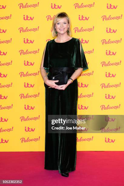 Julie Etchingham attends the ITV Palooza! held at The Royal Festival Hall on October 16, 2018 in London, England.