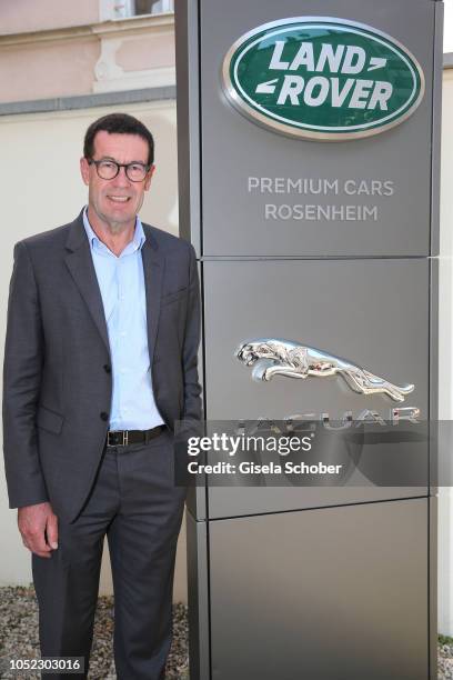 Willi Bonke, General Manager Premium Cars Rosenheim during the Ladies Art Lunch at Galerie Stefan Vogdt on October 16, 2018 in Munich, Germany.