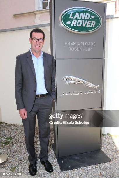 Willi Bonke, General Manager Premium Cars Rosenheim during the Ladies Art Lunch at Galerie Stefan Vogdt on October 16, 2018 in Munich, Germany.