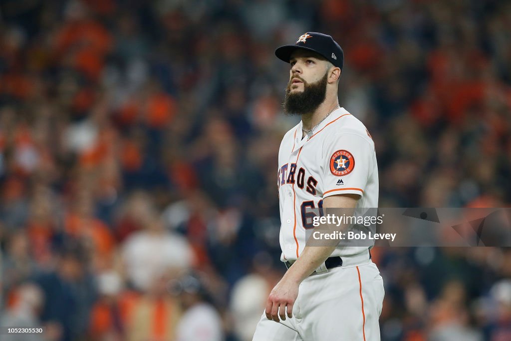 League Championship Series - Boston Red Sox v Houston Astros - Game Three