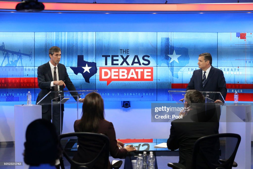 Sen. Ted Cruz And Beto O'Rourke Debate In San Antonio
