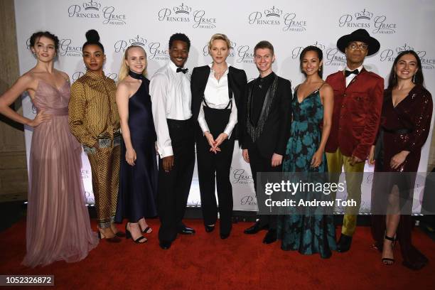 Sydney Dolan, Marcella Lewis, Aliza Russell, David Adrian Freeland, HSH Princess Charlene of Monaco, Matthew Gilmore, Claudia Schreier, Shamel Pitts,...