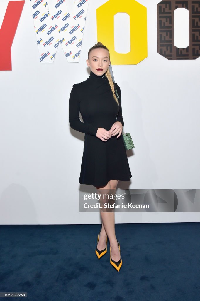 Sydney Sweeney attends the FENDI MANIA Capsule Collection Launch