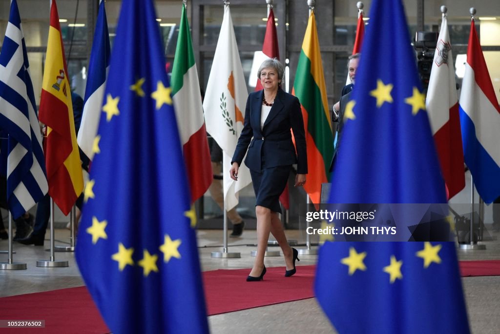 TOPSHOT-BELGIUM-EU-SUMMIT-BREXIT