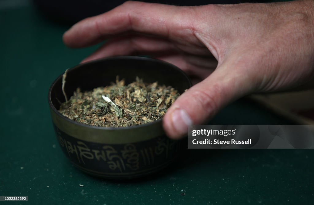 People gather for a 420 celebration of legalization day of marijuana at Trinity Bellwoods