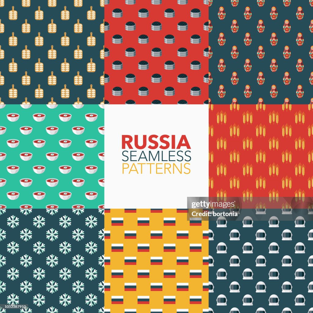 Conjunto de patrones sin fisuras de Rusia