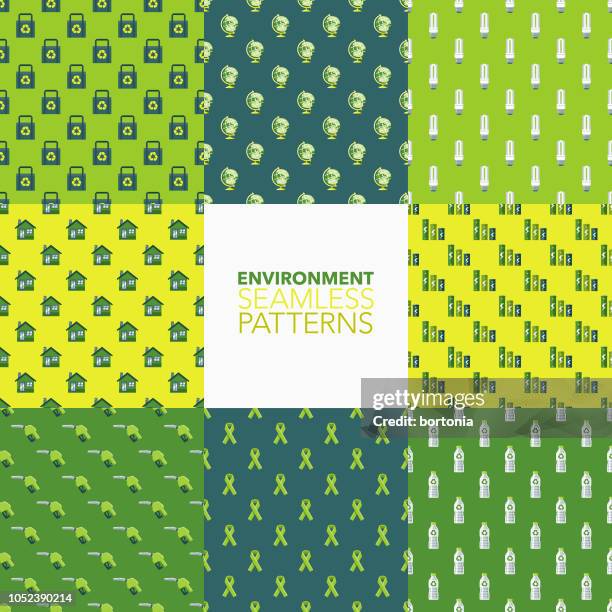 Environment Seamless Pattern Set High-Res Vector Graphic - Getty Images