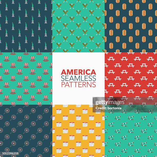 Baseball Repeating Pattern Photos and Premium High Res Pictures - Getty ...