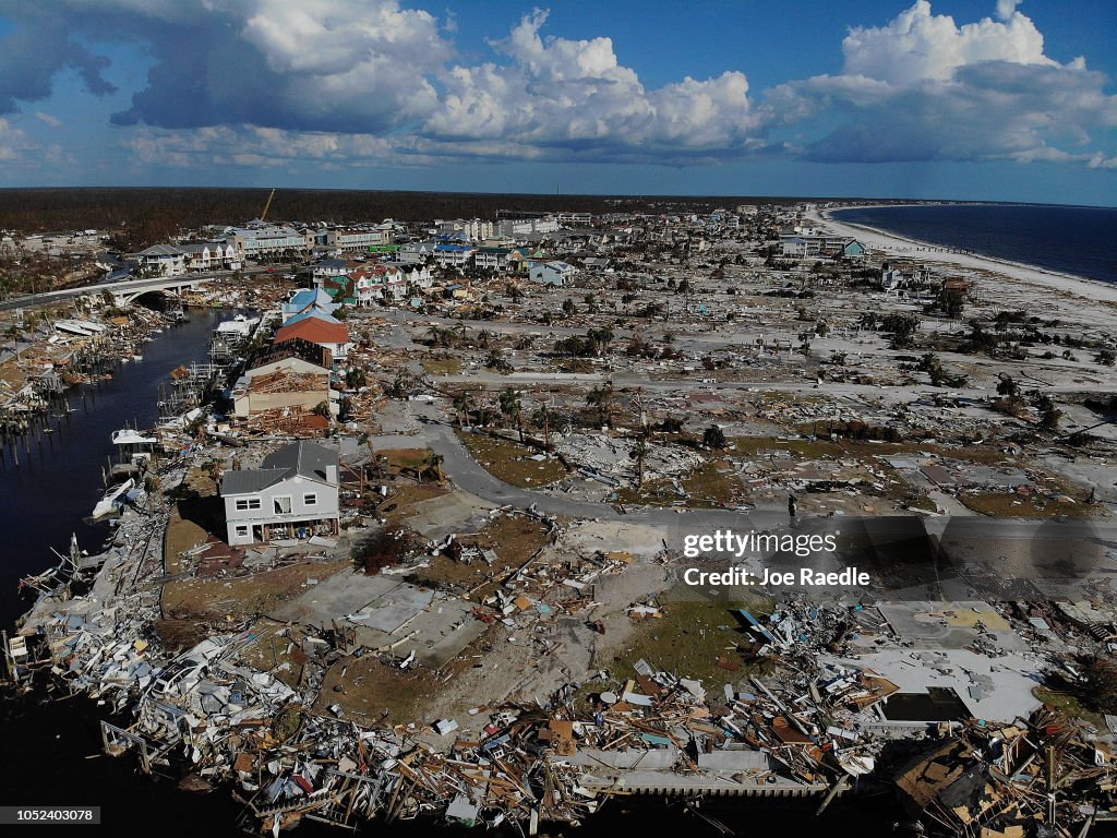 Recovery Efforts Continue In Hurricane-Ravaged Florida Panhandle