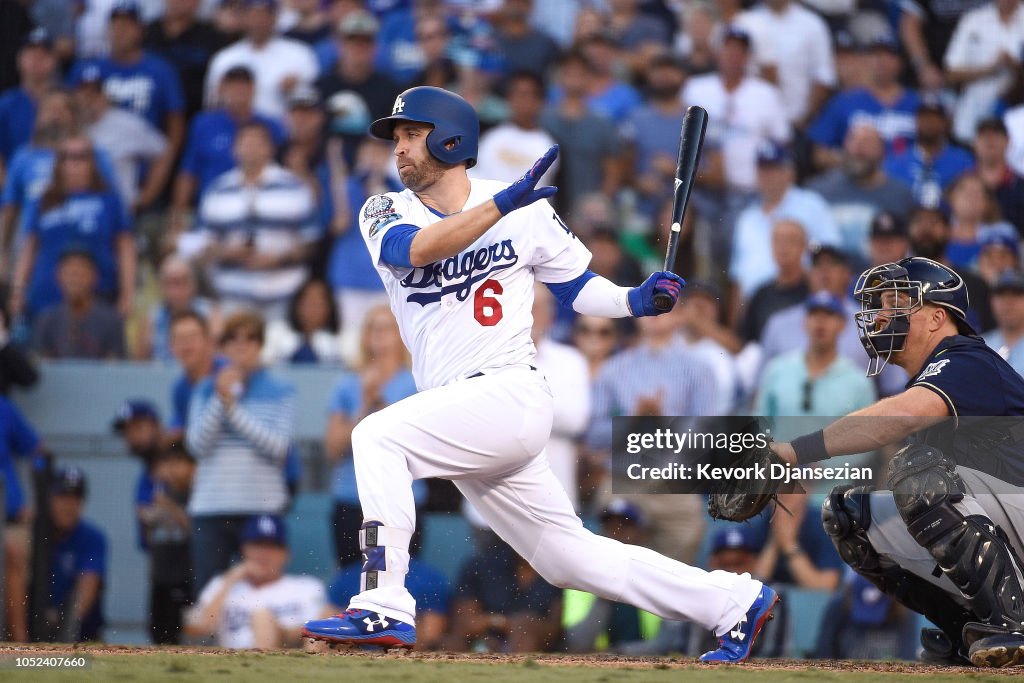 League Championship Series - Milwaukee Brewers v Los Angeles Dodgers - Game Five