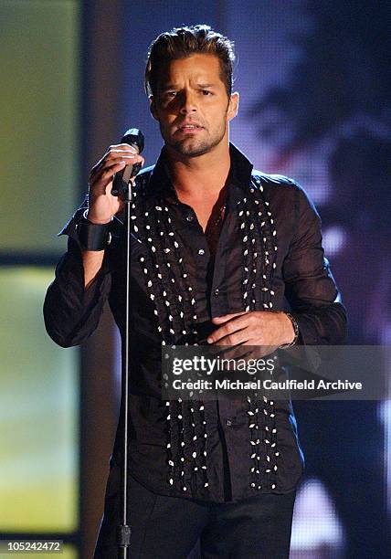 Ricky Martin performs "Asignatura Pendiente" at The 4th Annual Latin GRAMMY Awards.