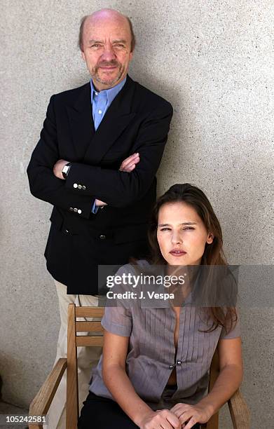 Jean-Paul Rappeneau and Virginie Ledoyen during 2003 Toronto International Film Festival - "Bon Voyage" Portraits at Four Seasons Hotel in Toronto,...