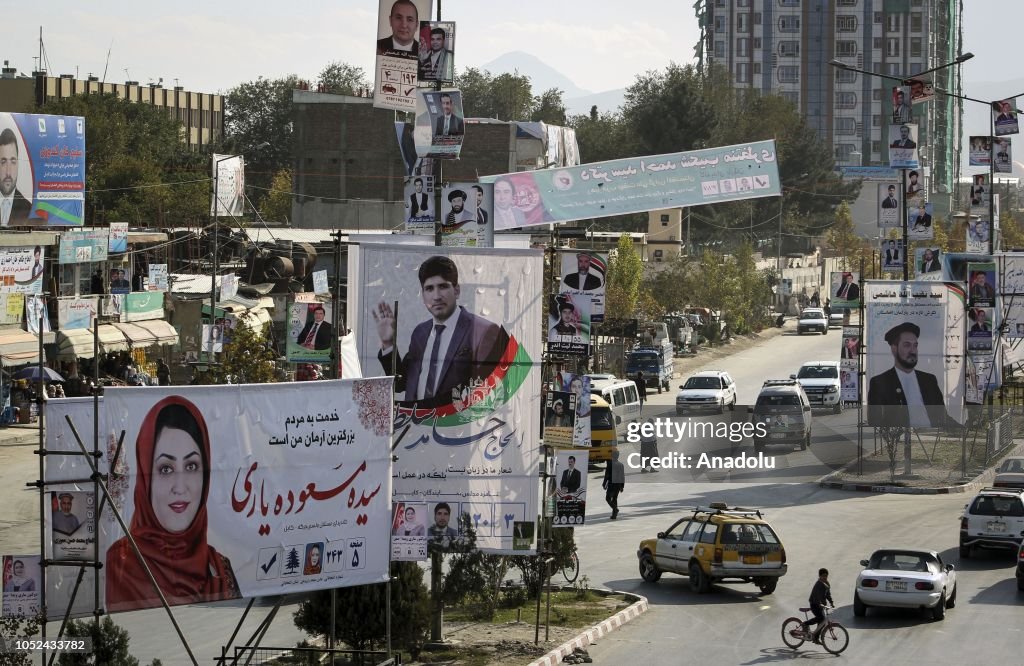 Ahead of parliamentary elections in Afghanistan