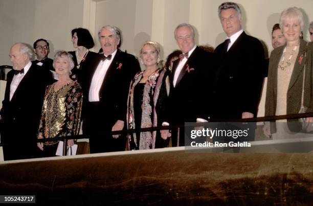 Gregory Peck & Wife, Jack Lemmon & Wife, Tony Curtis, & Olympia Dukakis