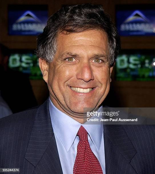 Leslie Moonves, CEO and Chairman CBS during "CSI: Crime Scene Investigation" Fourth Season Premiere Screening at Museum of Television and Radio in...