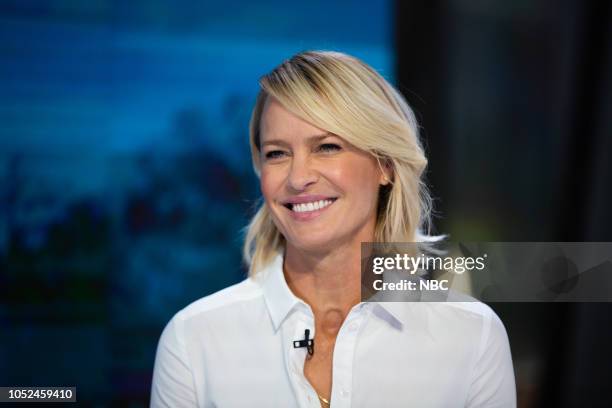 Robin Wright on Wednesday, October 17, 2018 --