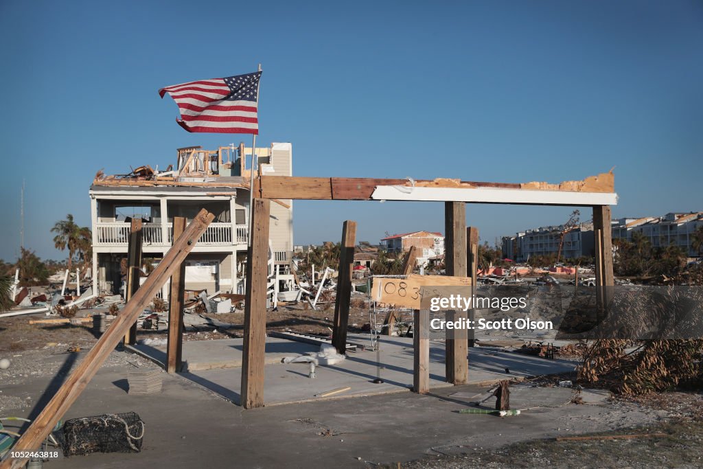 Recovery Efforts Continue In Hurricane-Ravaged Florida Panhandle