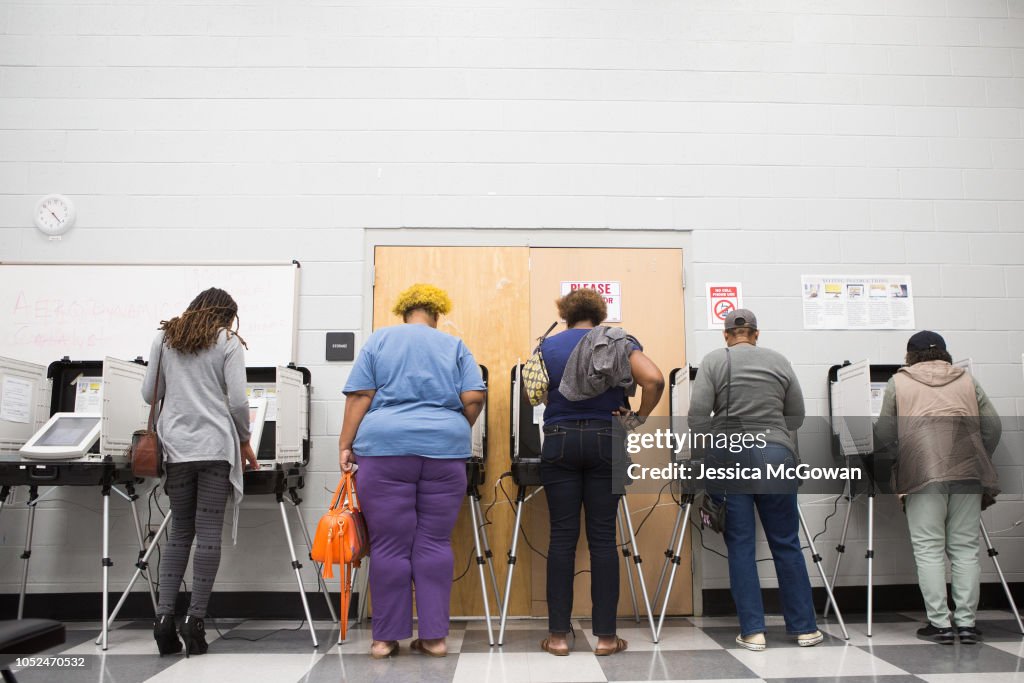 Early Voting Begins In Georgia's Gubernatorial Election