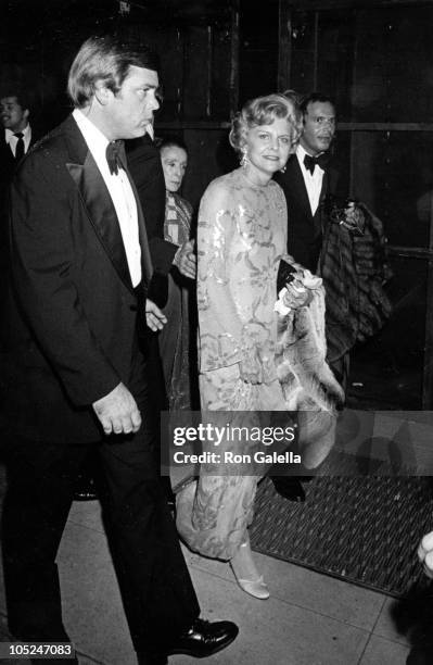 Betty Ford and Martha Graham during Martha Graham Award given to Halston at Studio 54 in New York City, NY, United States.