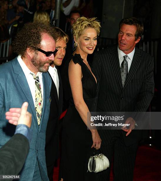 Mike Figgis, Sharon Stone, Stephen Dorff & Dennis Quaid