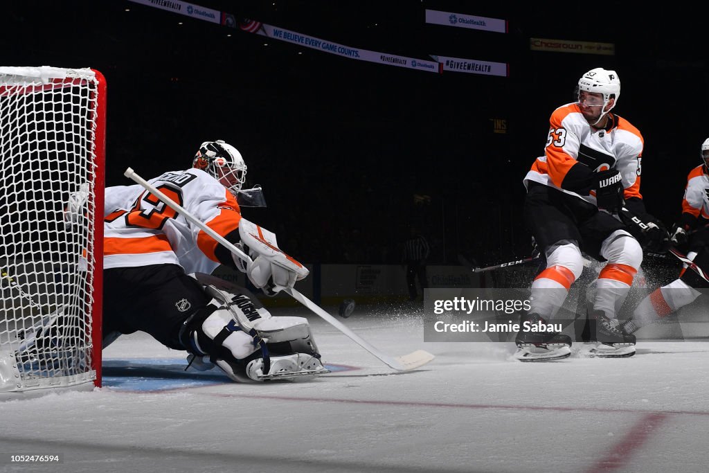 Philadelphia Flyers v Columbus Blue Jackets