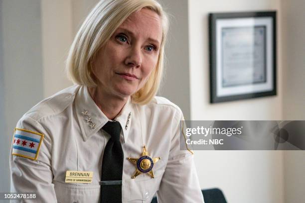 True or False" Episode 606 -- Pictured: Anne Heche as Katherine Brennan --