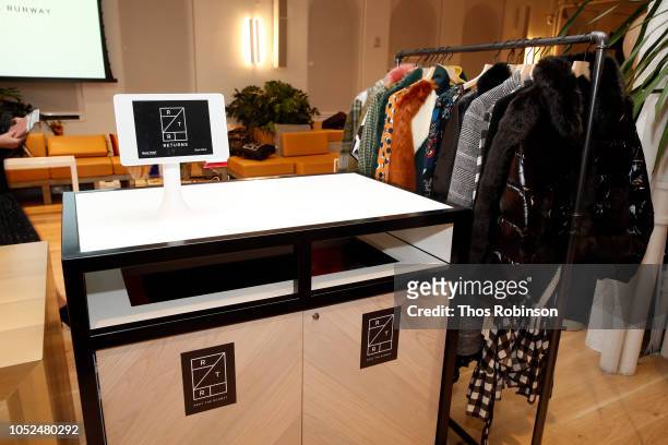 General atmosphere at WeWork x Rent The Runway Partnership Launch Event on October 18, 2018 in New York City.