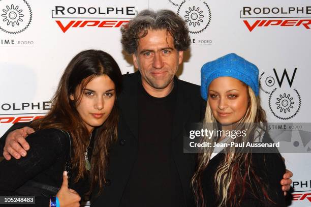 Sonja Kinski. Rodolphe Cattin and Nicole Richie during Rodolphe of Switzerland Viper Swiss Watch Collection Launch Party - Arrivals at The Westime...