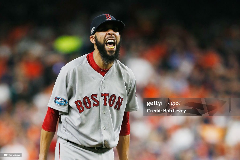 League Championship Series - Boston Red Sox v Houston Astros - Game Five