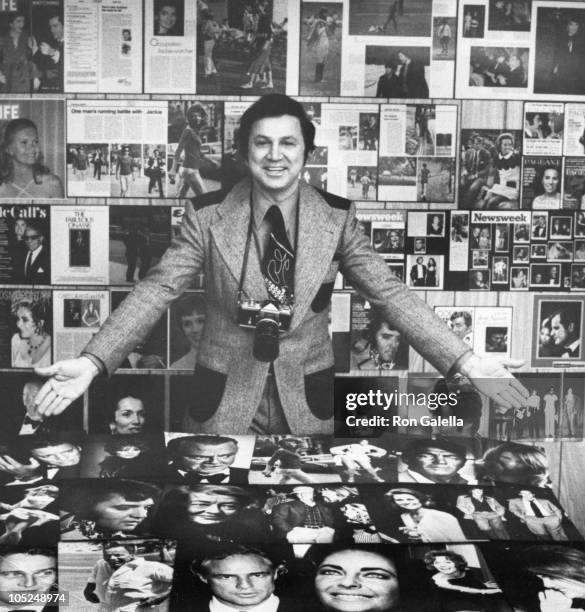 Ron Galella during Ron Galella Photo File at Unknown in Beverly Hills, California, United States.