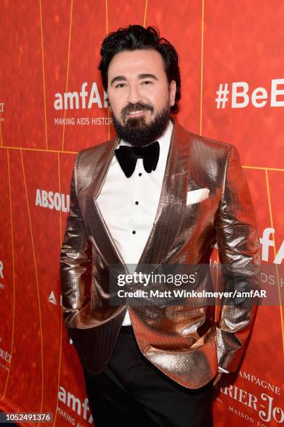 Chris Salgardo attends the amfAR Gala Los Angeles 2018 at Wallis Annenberg Center for the Performing Arts on October 18, 2018 in Beverly Hills,...