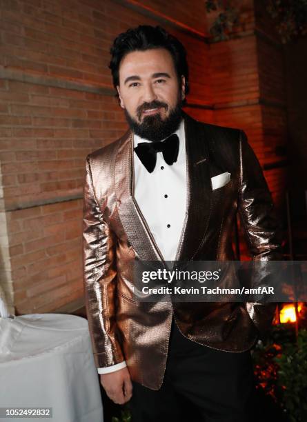 Chris Salgardo attends amfAR Los Angeles 2018 at Wallis Annenberg Center for the Performing Arts on October 18, 2018 in Beverly Hills, California.