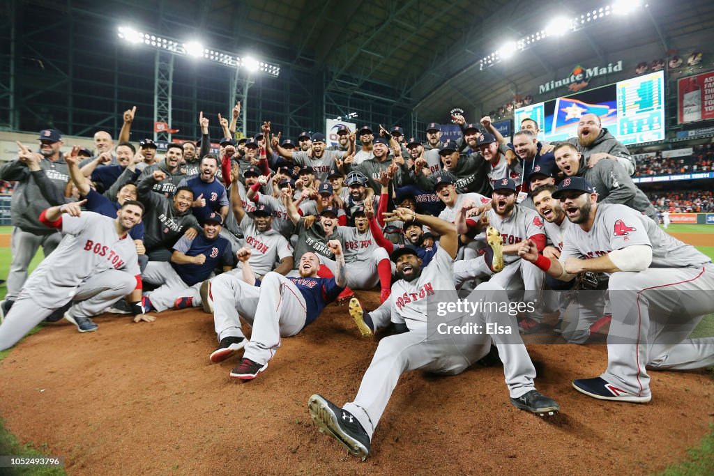 League Championship Series - Boston Red Sox v Houston Astros - Game Five