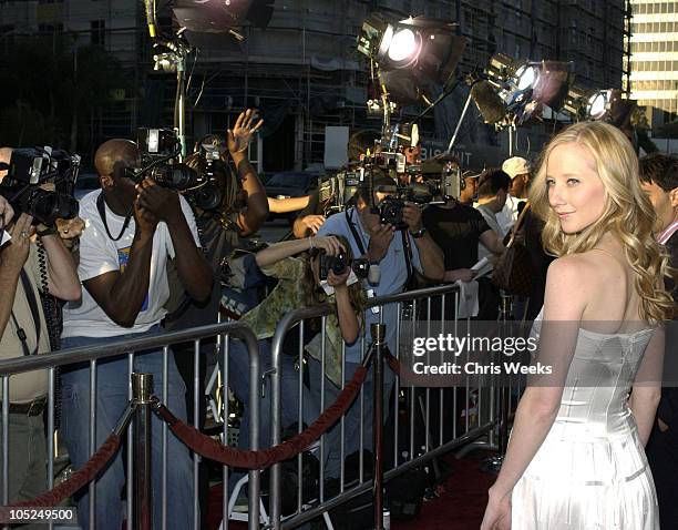 Anne Heche during Los Angeles Premiere of HBO Films' and Fine Line Features' "American Splendor" at Cinerama Dome in Hollywood, California, United...