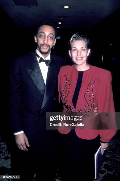 Pamela Koslow Hines and Gregory Hines during AFI Life Achievement Awards Honoring Gene Kelly at Beverly Hilton Hotel in Beverly Hills, CA, United...