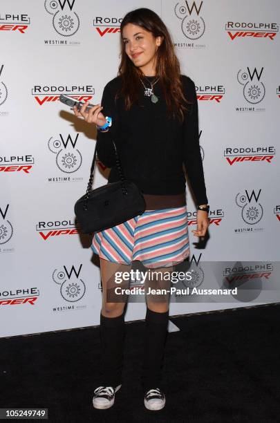 Sonja Kinski during Rodolphe of Switzerland Viper Swiss Watch Collection Launch Party - Arrivals at The Westime Store in Beverly Hills, California,...