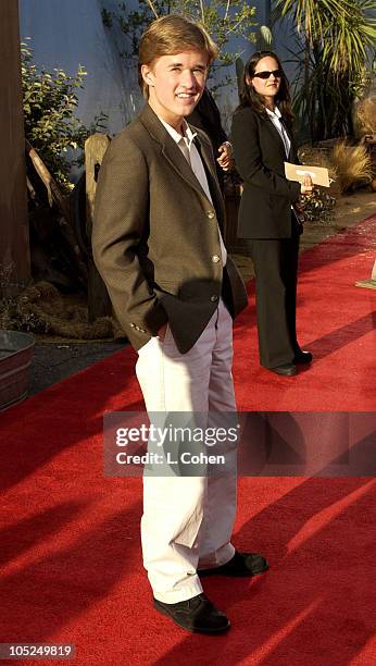 Haley Joel Osment during "Open Range" Premiere - Red Carpet at Arclight Cinerama Dome in Los Angeles, California, United States.