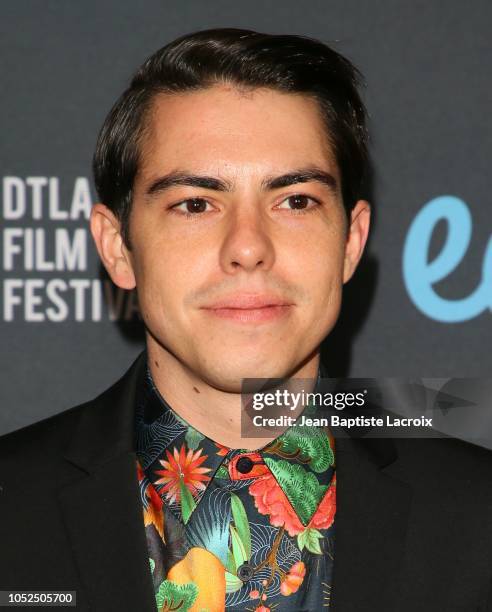Brian Smith attends the 2018 Downtown Los Angeles Film Festival - 'All Creatures Here Below' 'Original Sin' And Perception' Press line held at Regal...