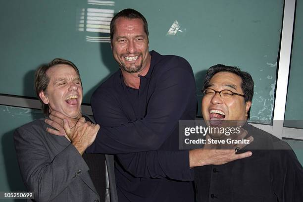 Producer Sean S. Cunningham, Ken Kirzinger and director Ronny Yu