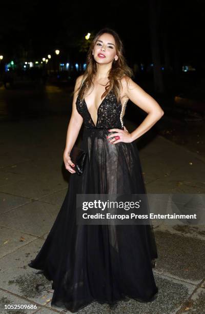 Chenoa attends the Cosmpolitan Awards at Florida Retiro on October 18, 2018 in Madrid, Spain.