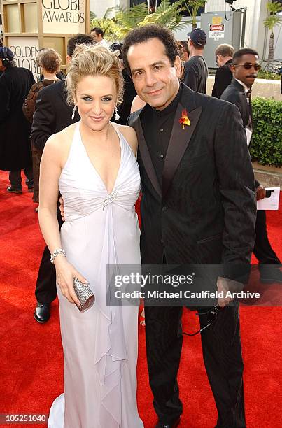 Bitty Schram at the Golden Globe Awards