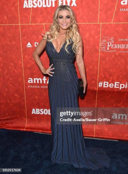 Carmen Electra attends the amfAR Gala Los Angeles 2018 at Wallis Annenberg Center for the Performing Arts on October 18, 2018 in Beverly Hills,...