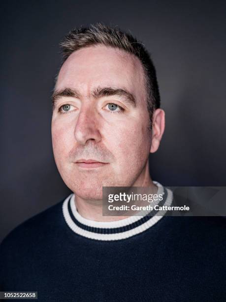 Writer and film director Steve Sullivan is photographed at the BFI London Film Festival on October 18, 2018 in London, England.